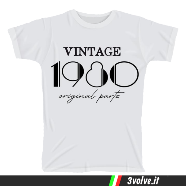T-shirt 1980 Vintage original parts