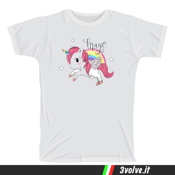 T-shirt Unicorno Magic - 3volve.it Personalizzazioni