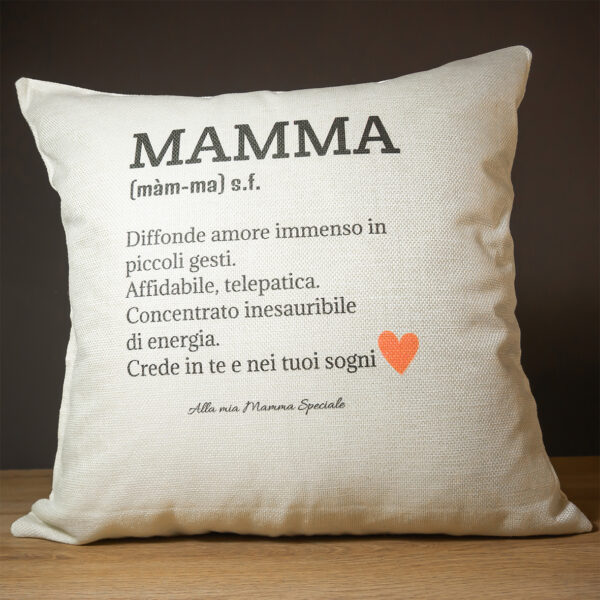 Cuscino Mamma - 3volve.it Personalizzazioni